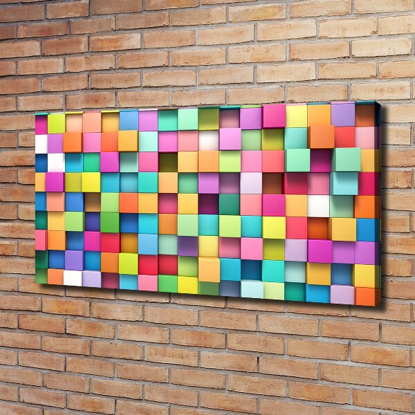 Wandbild Bunte Quadrate