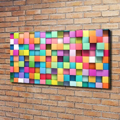 Wandbild Bunte Quadrate