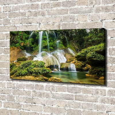 Wandbild Wasserfall
