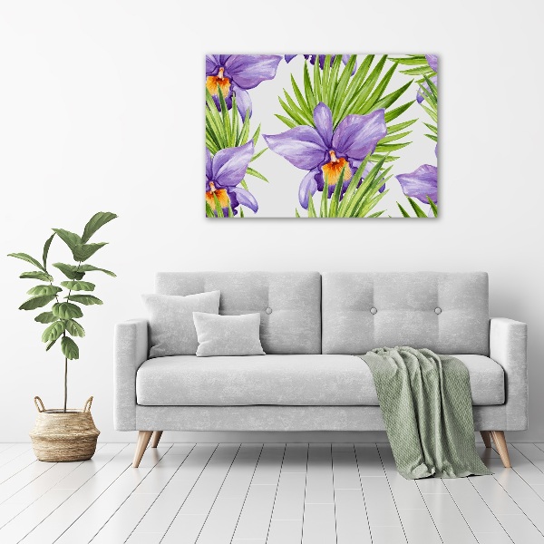 Wandbild Orchidee