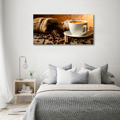 Wandbild Kaffee und Gewürze