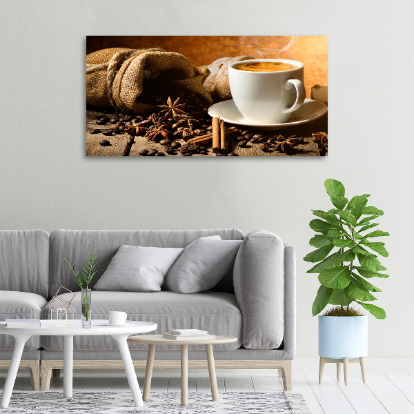 Wandbild Kaffee und Gewürze
