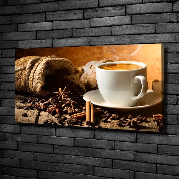 Wandbild Kaffee und Gewürze