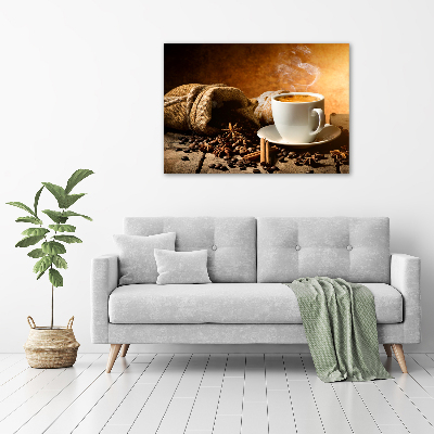 Wandbild Kaffee und Gewürze