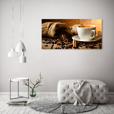 Wandbild Kaffee und Gewürze