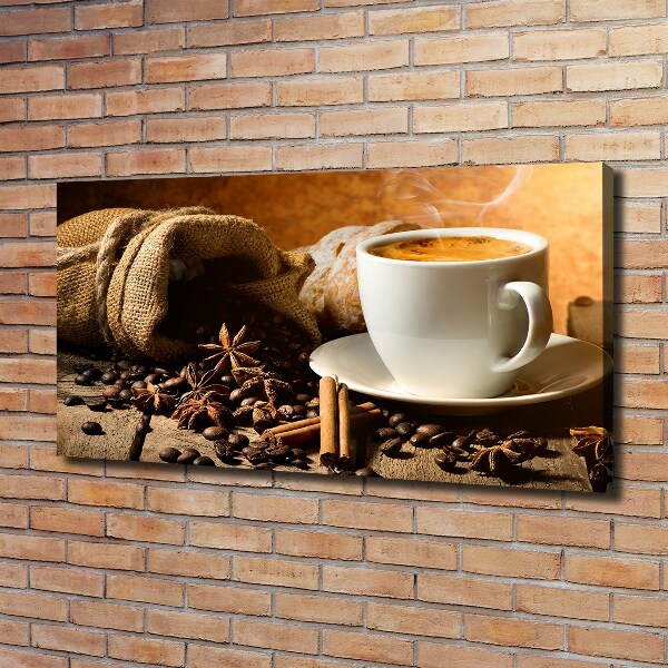 Wandbild Kaffee und Gewürze