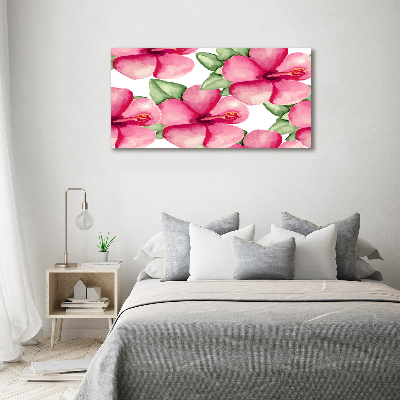 Bild auf leinwand Tropische Blumen