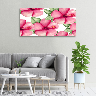 Bild auf leinwand Tropische Blumen