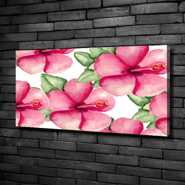 Bild auf leinwand Tropische Blumen