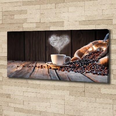 Bild auf leinwand Eine Tasse Kaffee