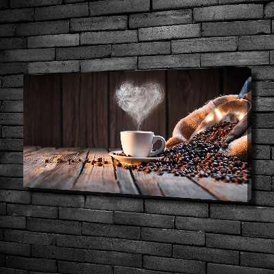 Bild auf leinwand Eine Tasse Kaffee