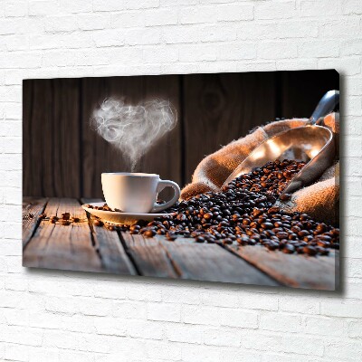 Bild auf leinwand Eine Tasse Kaffee