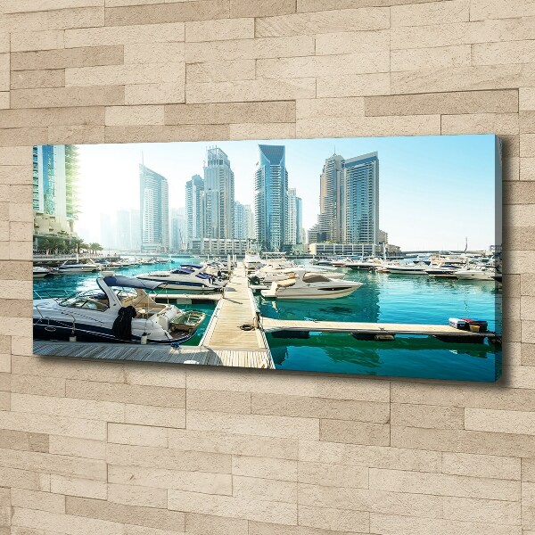 Bild auf leinwand Dubai Marina