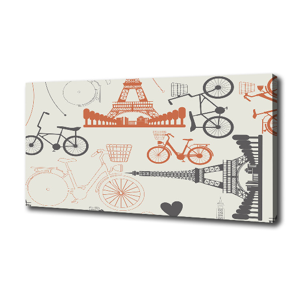 Bild auf leinwand Symbole Frankreichs