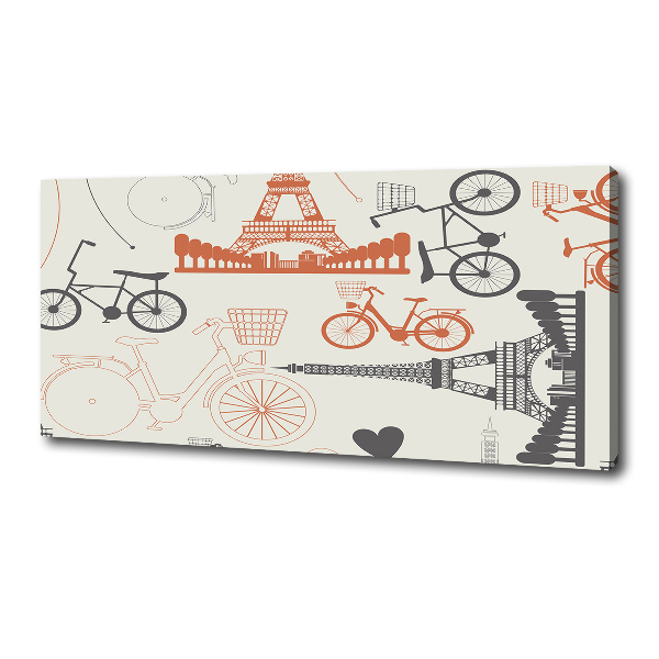 Bild auf leinwand Symbole Frankreichs