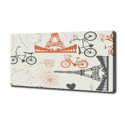 Bild auf leinwand Symbole Frankreichs