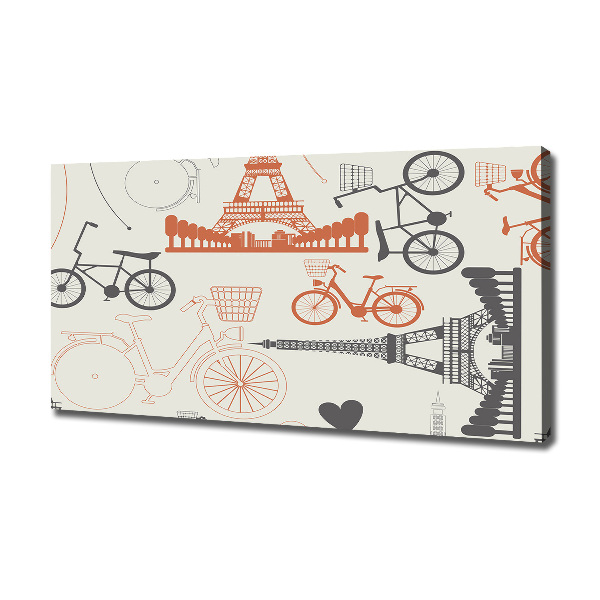 Bild auf leinwand Symbole Frankreichs