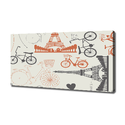 Bild auf leinwand Symbole Frankreichs