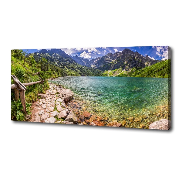 Wandbild Das Meeresauge der Tatra-Berge