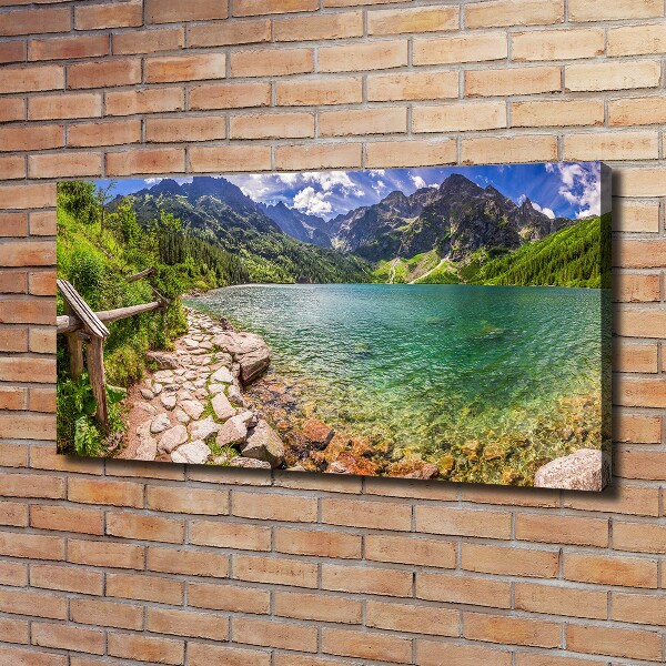 Wandbild Das Meeresauge der Tatra-Berge