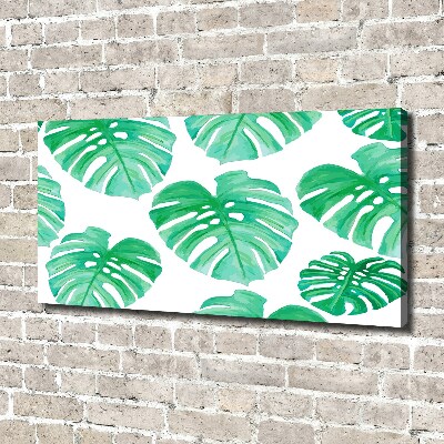 Wandbild Monstera