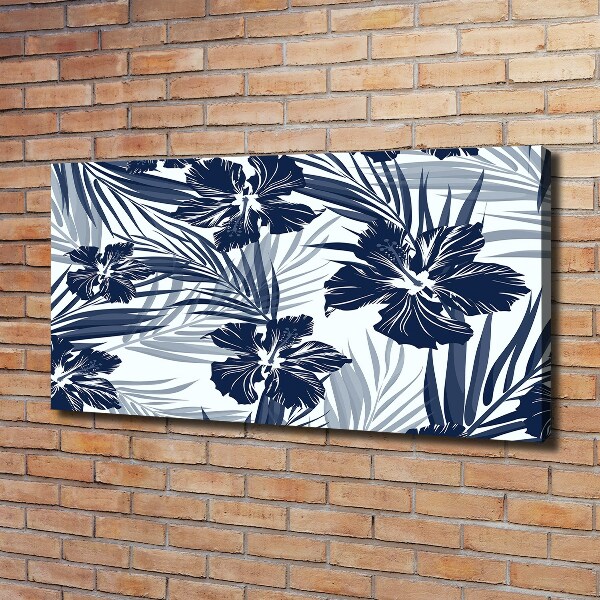 Bild auf leinwand Tropische Blumen