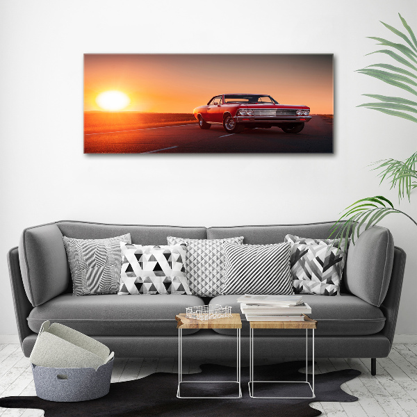 Bild auf leinwand Rotes Auto