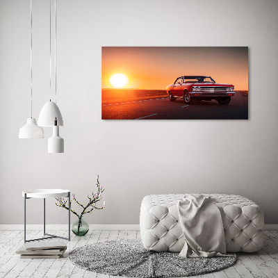 Bild auf leinwand Rotes Auto