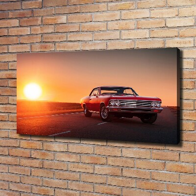 Bild auf leinwand Rotes Auto