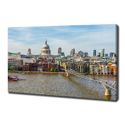 Wandbild Themse London