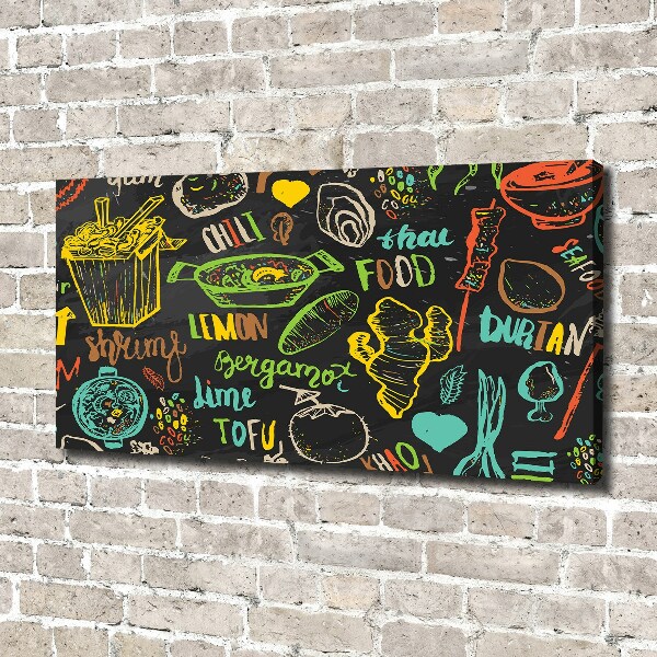Bild auf leinwand Thailändisches Essen