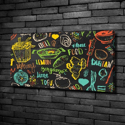 Bild auf leinwand Thailändisches Essen