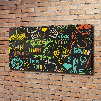 Bild auf leinwand Thailändisches Essen