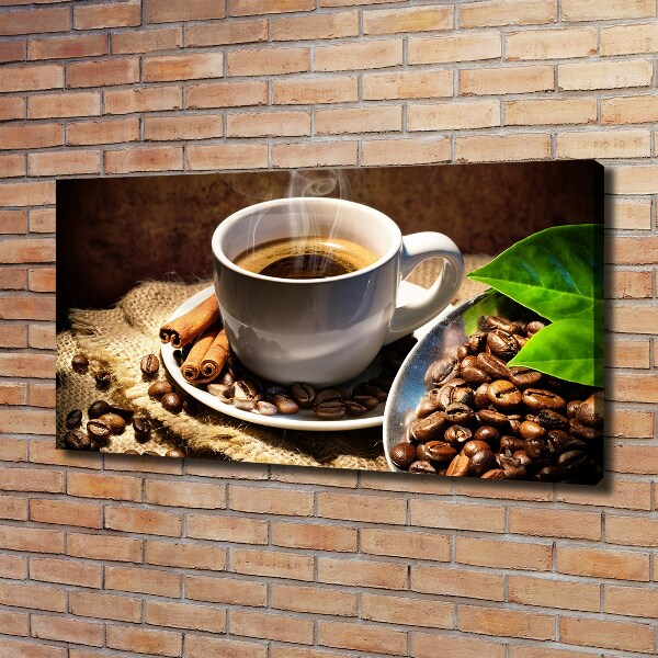 Bild auf leinwand Eine Tasse Kaffee