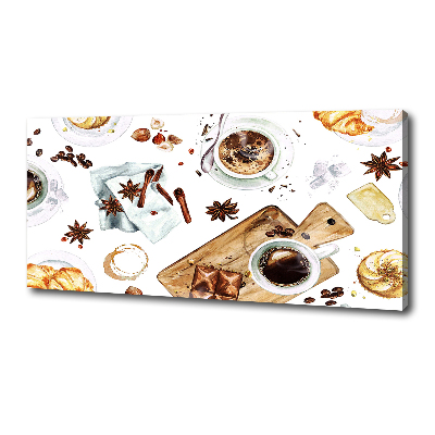 Wandbild Morgenkaffee