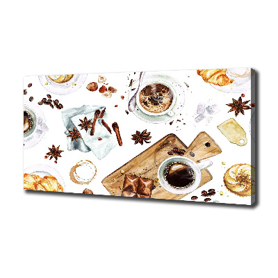 Wandbild Morgenkaffee