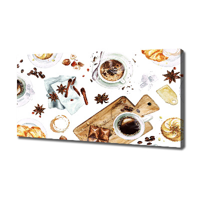 Wandbild Morgenkaffee