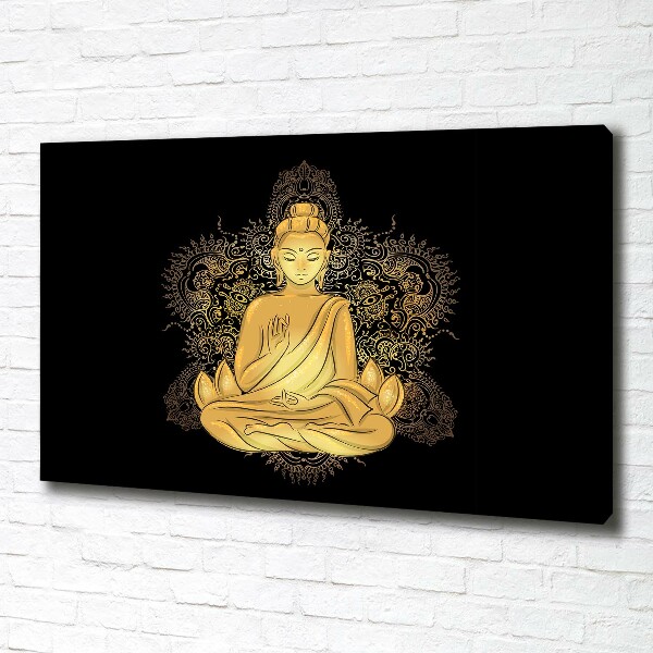 Bild auf leinwand Sitzender Buddha