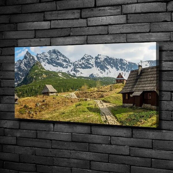 Wandbild Weiden im Tatra-Gebirge