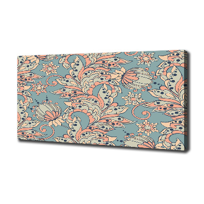 Bild auf leinwand Ethnische Blumen