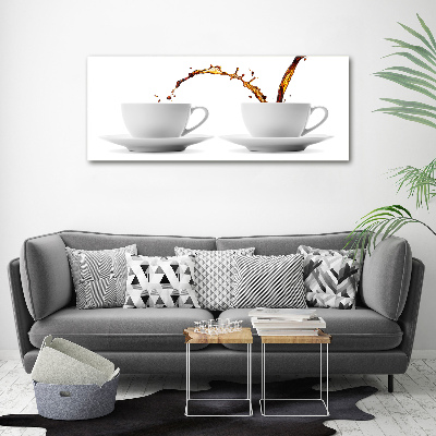 Wandbild Kaffee eingeschenkt
