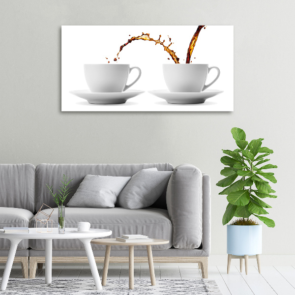 Wandbild Kaffee eingeschenkt