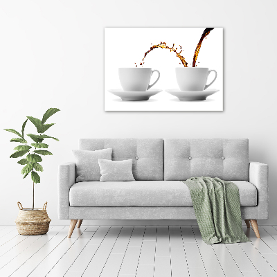 Wandbild Kaffee eingeschenkt