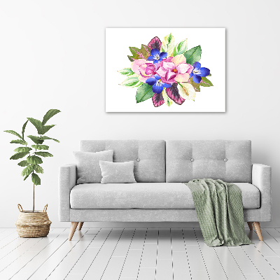 Wandbild Ein Blumenstrauß