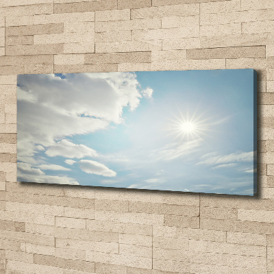 Bild auf leinwand Wolken am Himmel