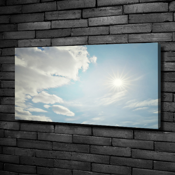 Bild auf leinwand Wolken am Himmel