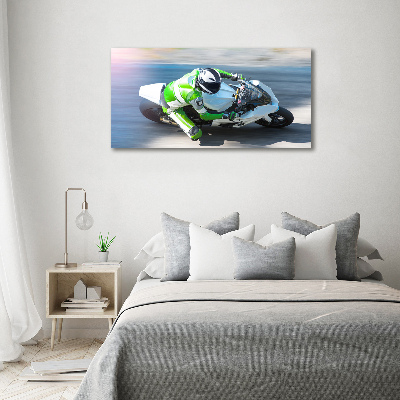 Bild auf leinwand Motorradrennen