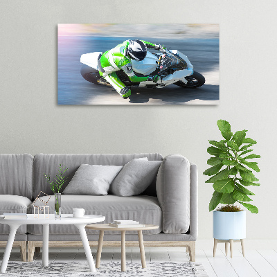 Bild auf leinwand Motorradrennen