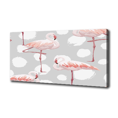 Wandbild Flamingos