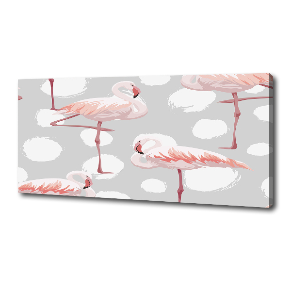 Wandbild Flamingos